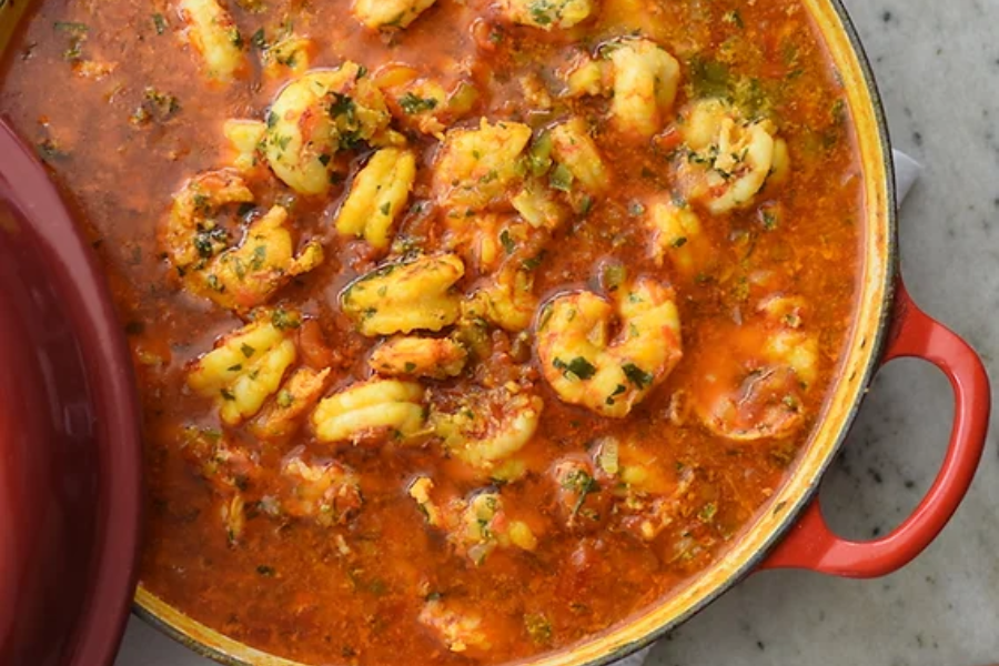 moqueca de camarão