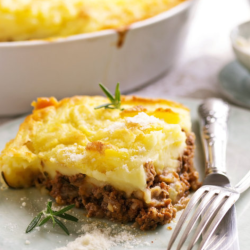 Escondidinho de carne moída com batatas