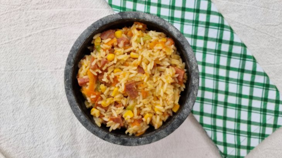 Arroz temperado