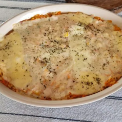 Arroz de forno com frango fácil