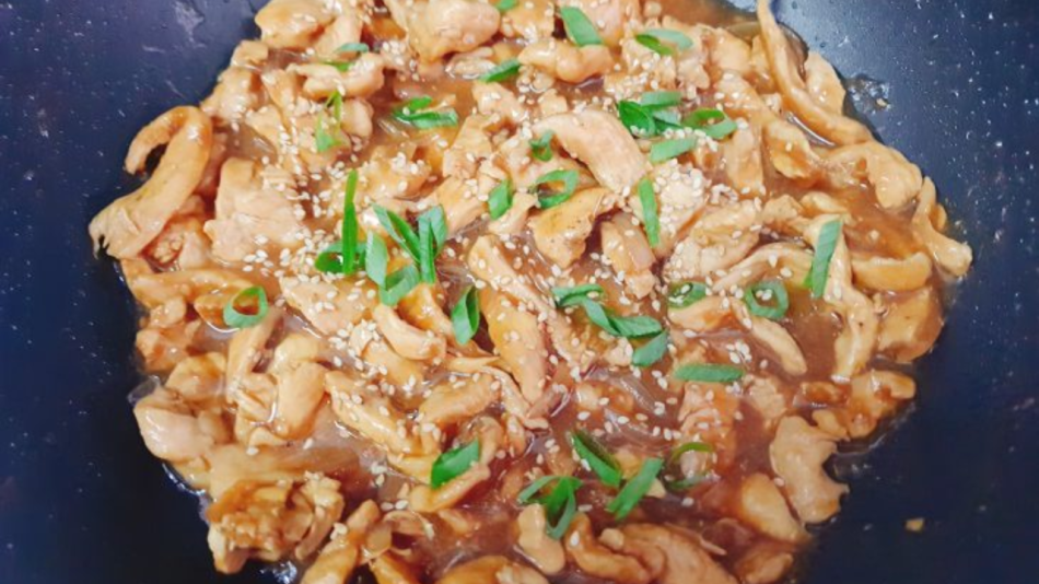 Frango teriyaki fácil