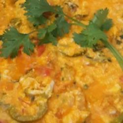 Moqueca de ovos Baiana