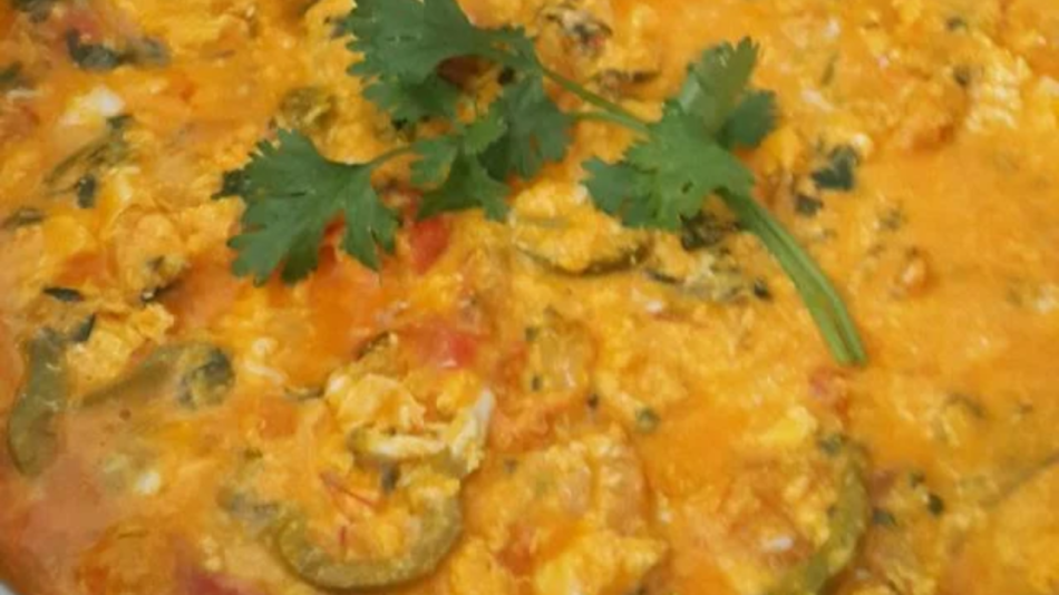 Moqueca de ovos Baiana